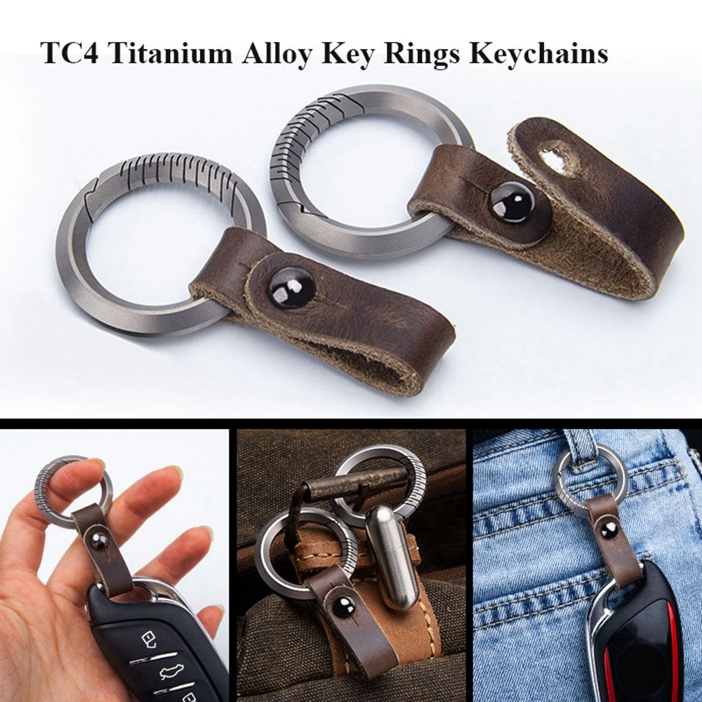 Hợp Kim Titan Da Dây Thắt Lưng - đánh giá và giá Edc Concealed Carry Belt