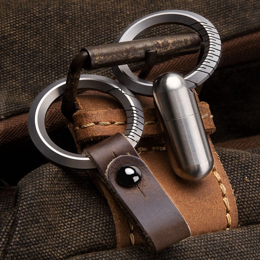 Hợp Kim Titan Da Dây Thắt Lưng - đánh giá và giá Edc Concealed Carry Belt
