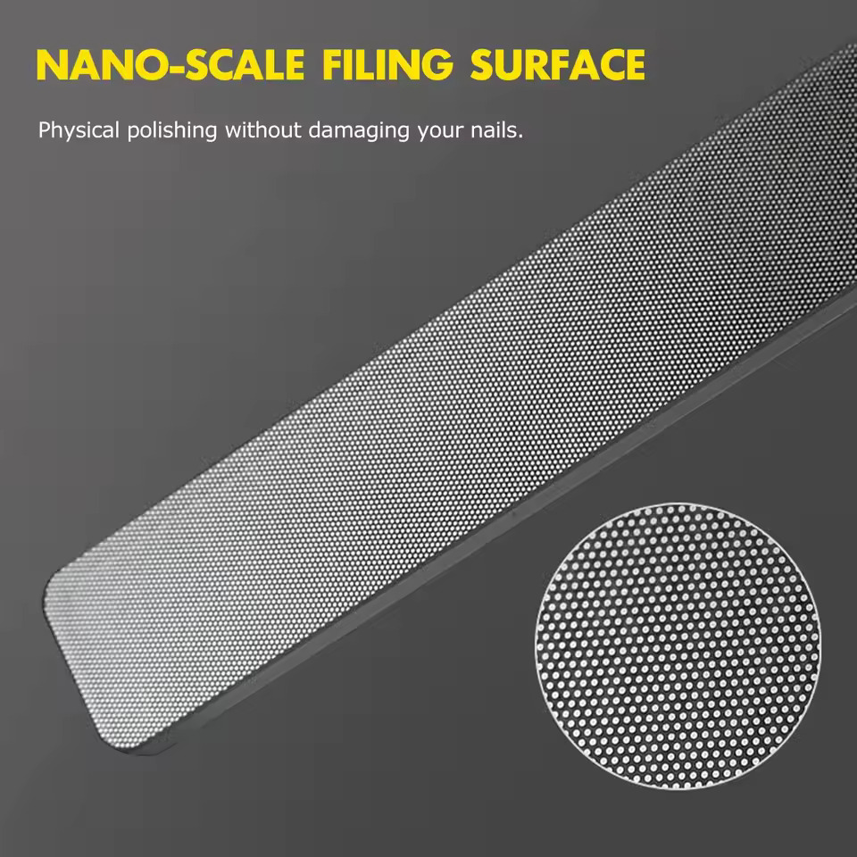 1/8Pcs Glass Nail Shiner Upgra - đánh giá và giá Nail File Titanium