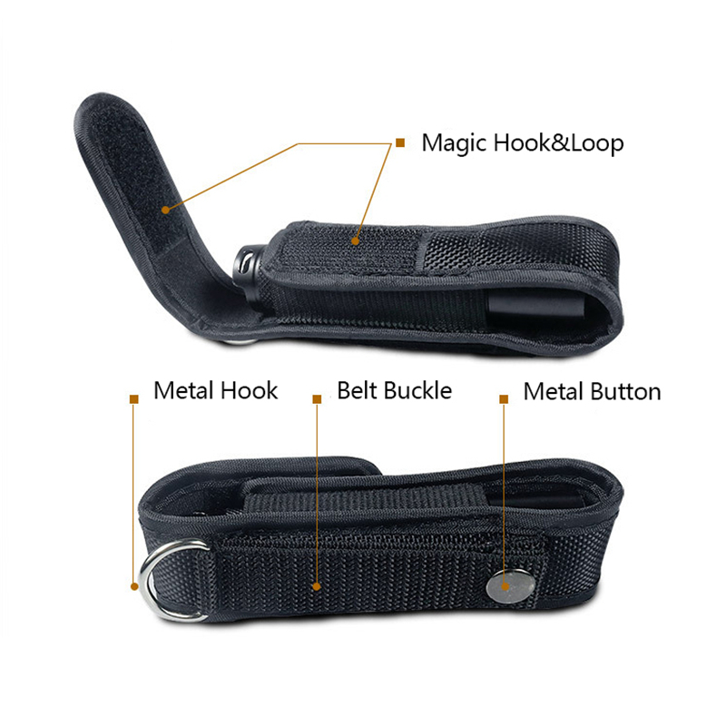 Chiến Thuật Molle Đèn Pin Túi  - đánh giá và giá Edc Carry Case