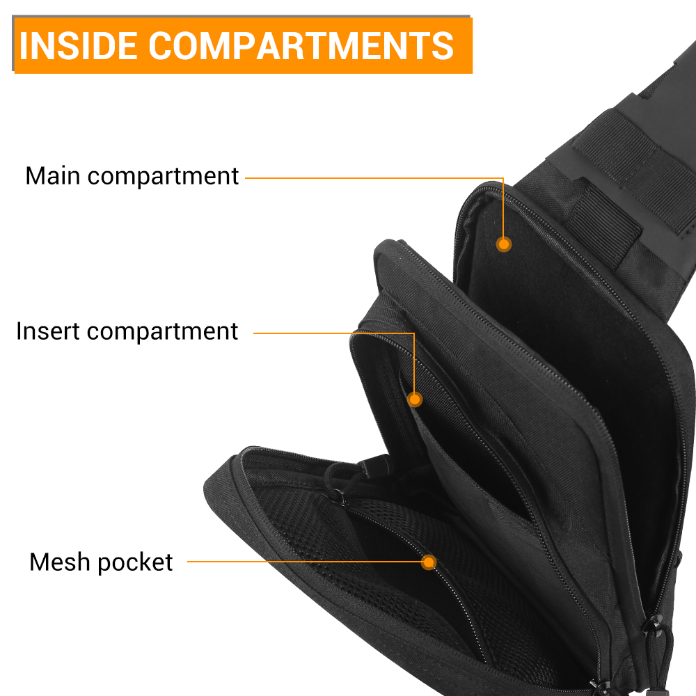 Qiuck Access Pistol Bag Concea - đánh giá và giá Edc Carry Pistols