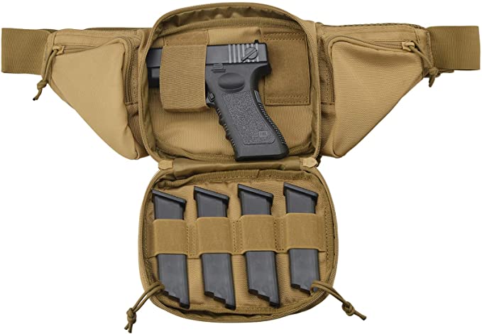 Hunting waist bag, waist belt, - đánh giá và giá Edc Concealed Carry Belt