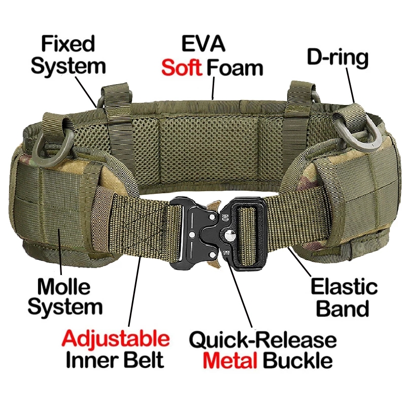 Quick Release Tactical Nylon B - đánh giá và giá Edc Concealed Carry Belt