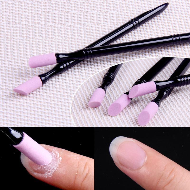 Nail File Cuticle Stone Pusher - đánh giá và giá Nail File Titanium