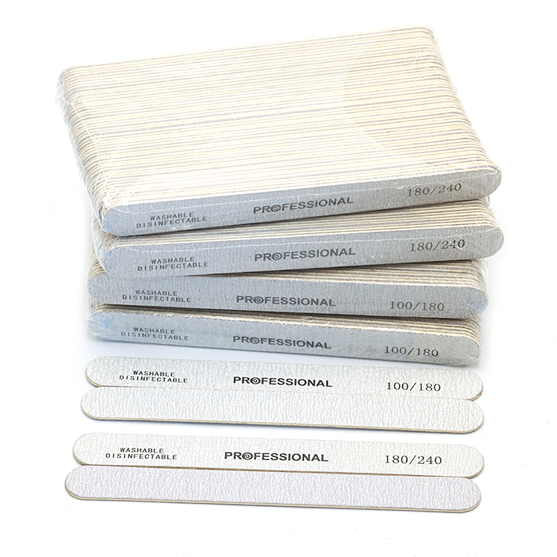 100pcs Wooden Nail File Profes - đánh giá và giá Nail File Titanium